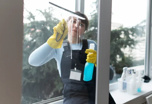 Nettoyage de vitres intérieures et extérieures à Cour-Maugis sur Huisne